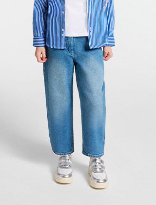 Barrel cut pants