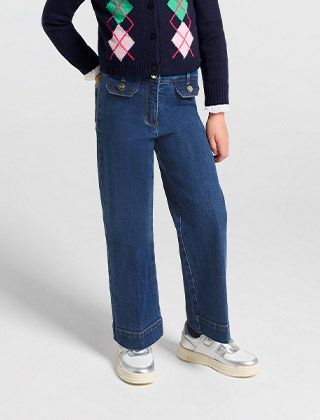 Straight cut pants
