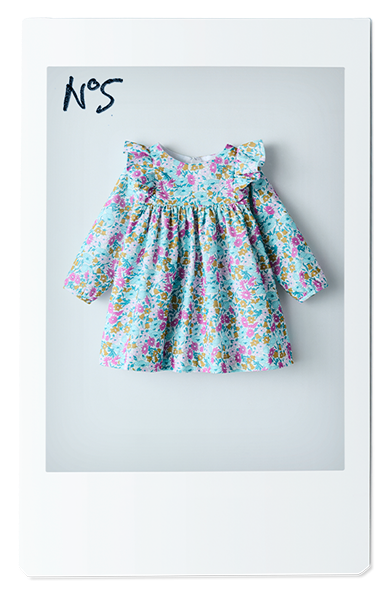THE VELVET FLOATY DRESS FOR GIRL