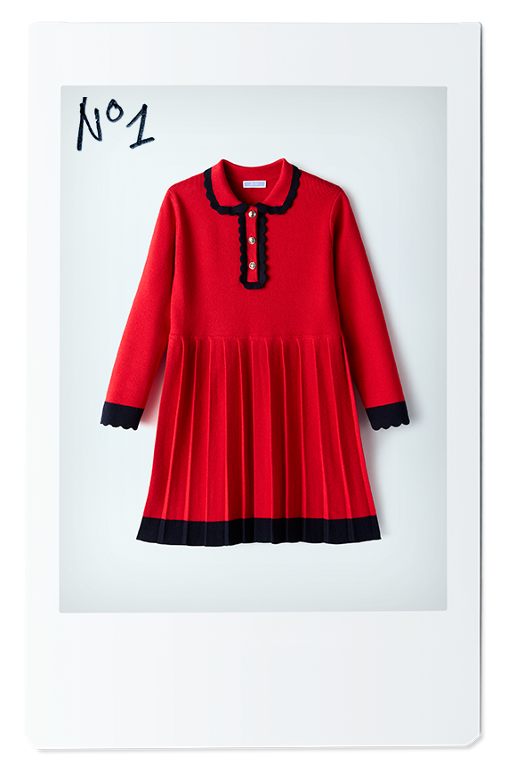 The girl knit dress