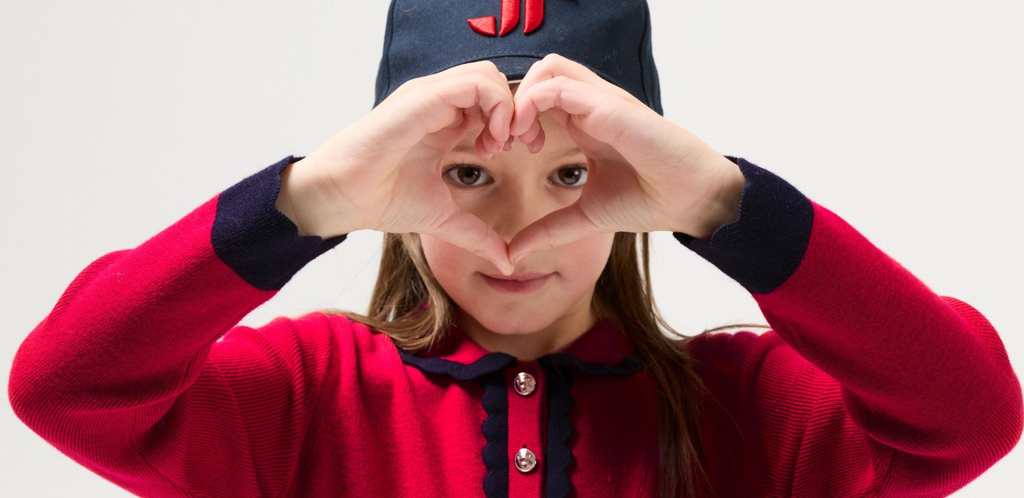 child girl's heart