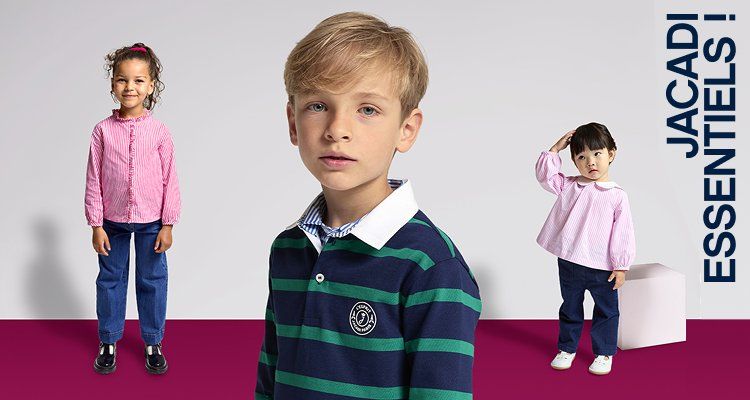 Boy and girl Essentiels collection