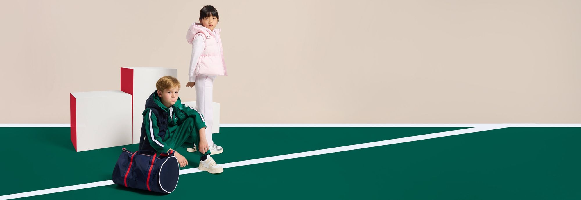 Sporty chic collection for boys and girls