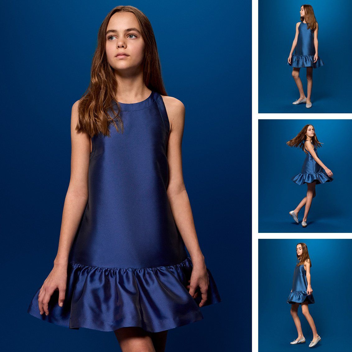 Discover the satin dress Melle Jacadi