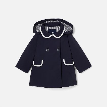 Mid-season toddler girl coat