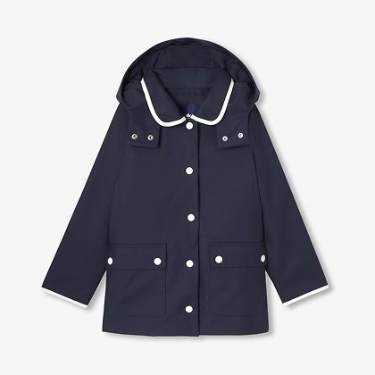 Dark green girl coat