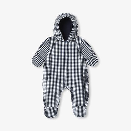 Gingham pram suit