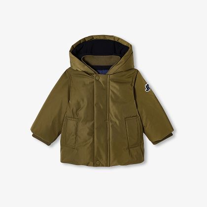 Toddler boy parka- bronze