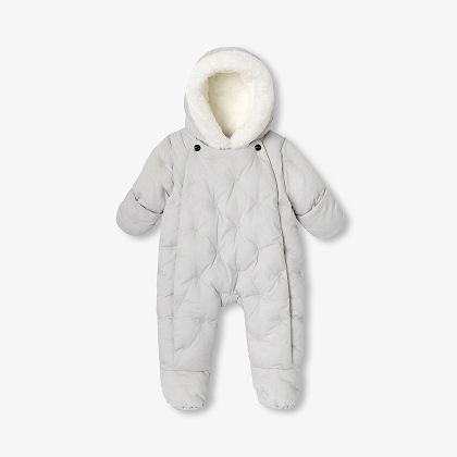 snowsuit - frosted grey