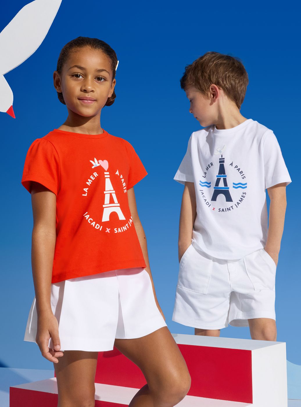 Jacadi x St James t-shirts