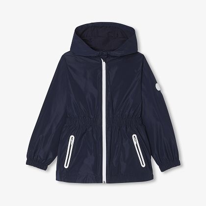 Girl Girl-2-in-1-windbreaker- navy