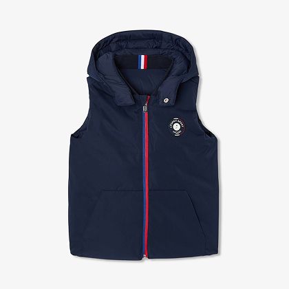 Boy reversible padded jacket- navy
