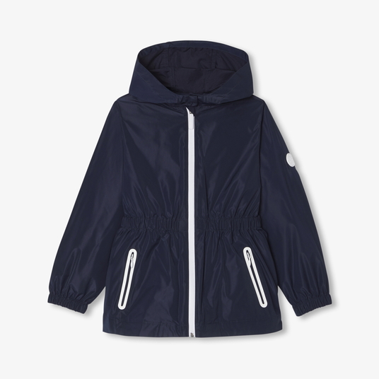 Girl padded jacket - Jacadi navy | Jacadi Paris