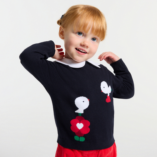 Nice warm sweaters for children, girls and boys | Jacadi Paris