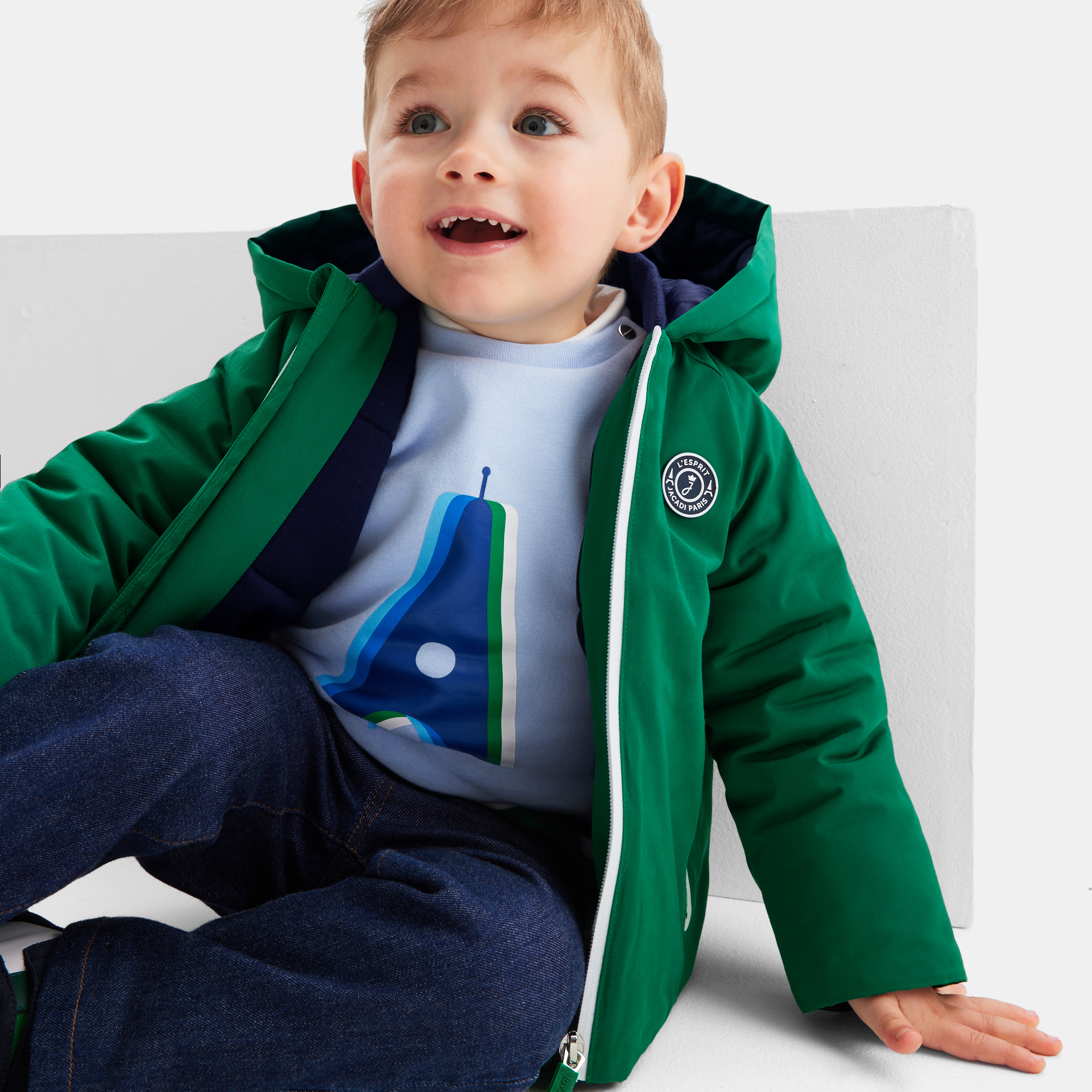 Jacadi Baby Boy Parka In Dark Green ModeSens - Main Image