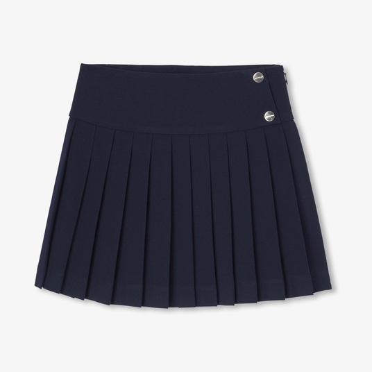 Girl pleated crepe skirt Jacadi navy Jacadi Paris