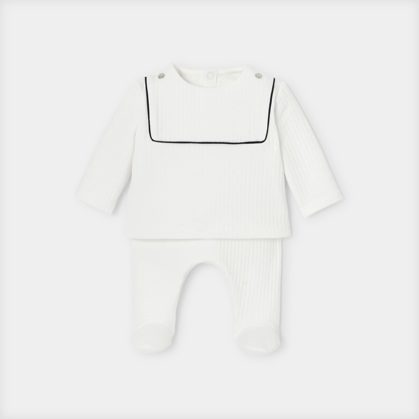 Baby boy comfort set Jacadi white Jacadi Paris - Main Image
