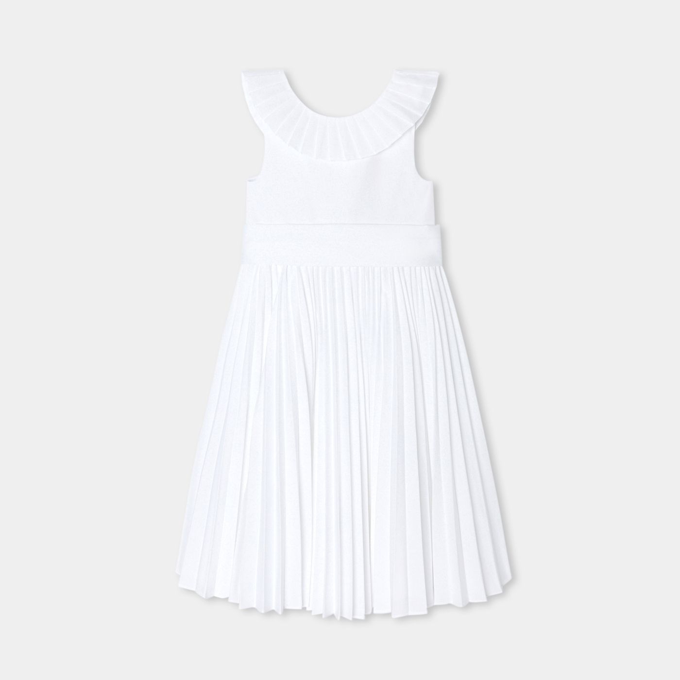 childrens white cotton dresses Christmas White Cotton Dress