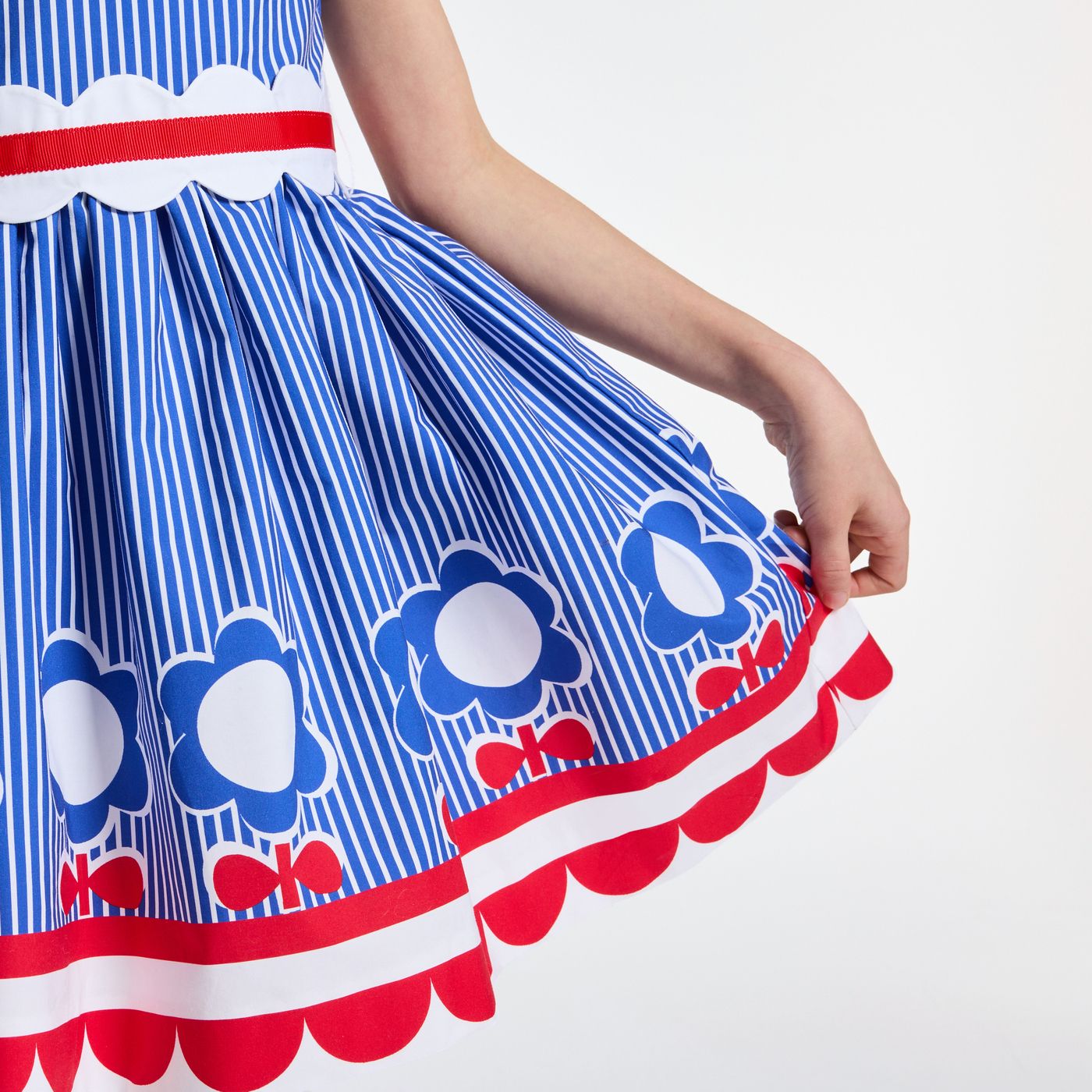 jacadi blue dress Girl dress by Jacadi x Saint James
