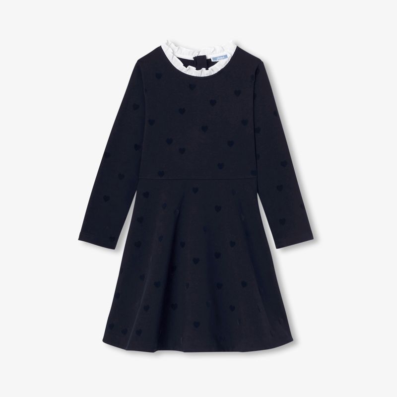 jacadi christmas dress Jacadi - Baby girl fleece dress - Blue
