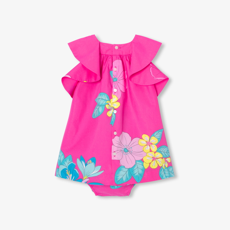 jacadi holiday dresses Baby girl sleeveless dress in poplin